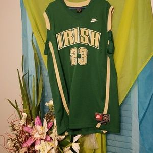 RARE!!! LEBRON JAMES - Nike fighting Irish jersey